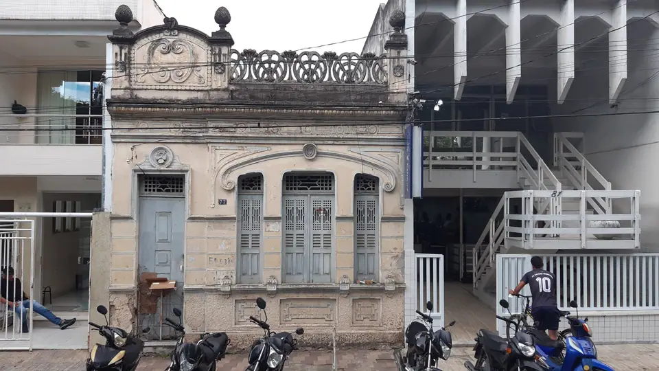 Rua do centro de Itabaiana, em Sergipe