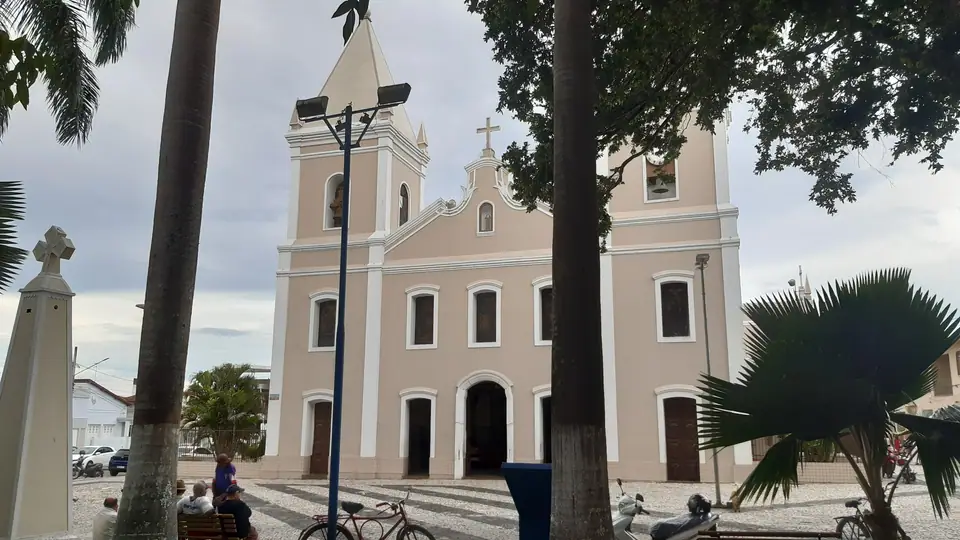 Rua residencial em Itabaiana, em Sergipe