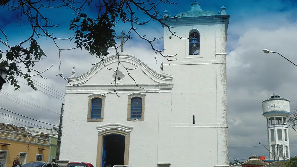 Igreja histórica no centro de Paranaguá