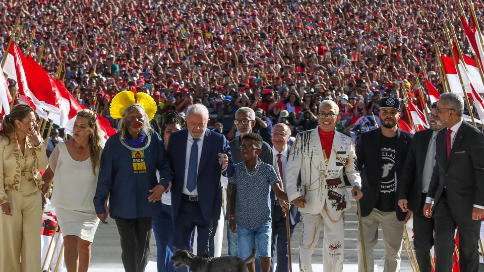 Cerimônia de posse do presidente Luiz Inácio Lula da Silva no Palácio do Planalto